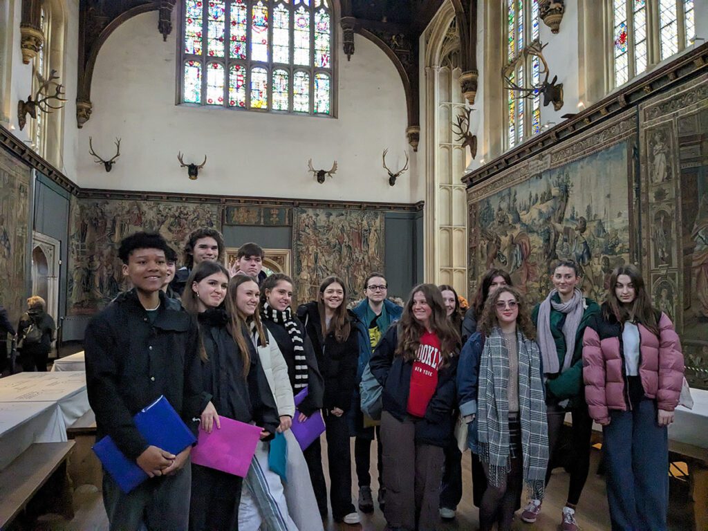Thomas Mills pupils on trip